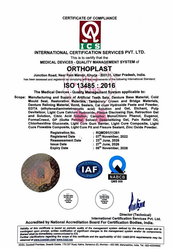 ISO 13485:2016